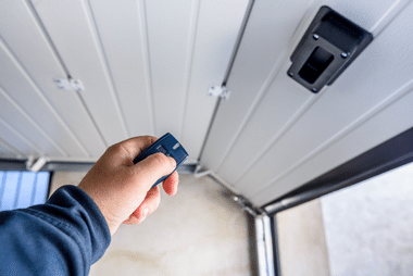 a garage door opener