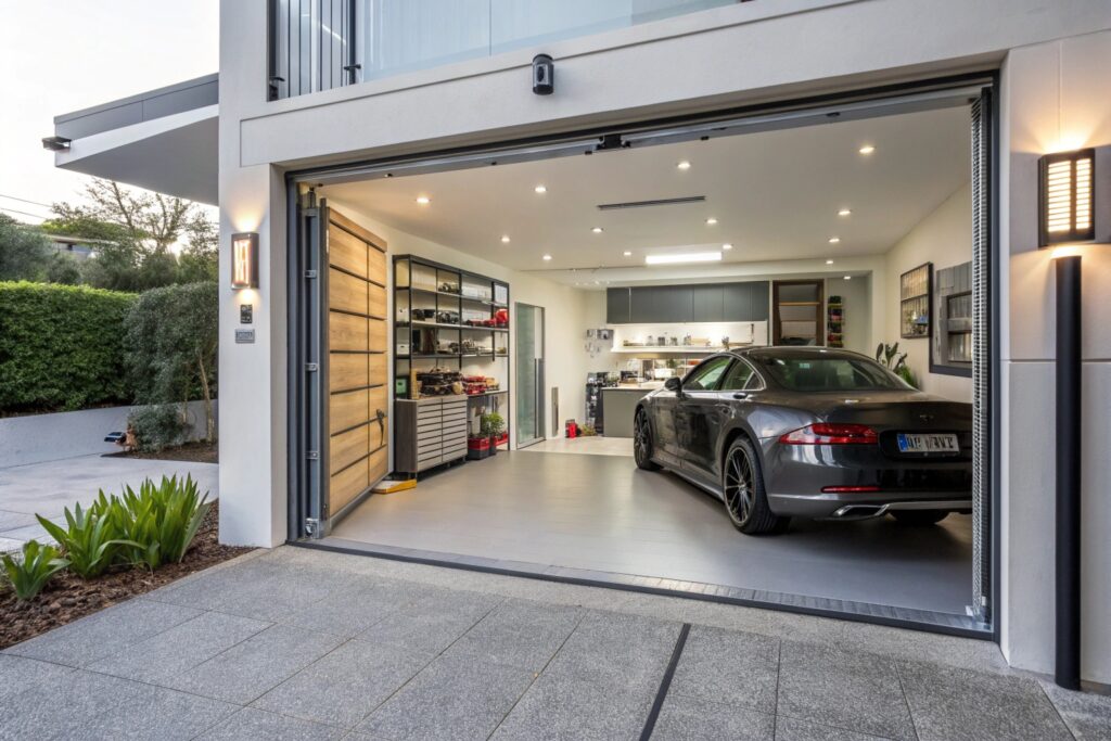 Functioning garage door motor after professional repair Sydney